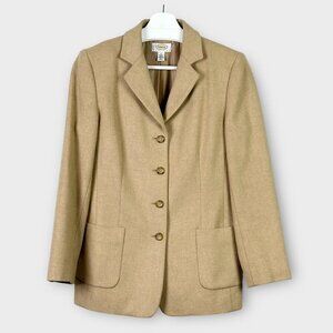Vintage Talbot's Petites Camel Hair Blazer